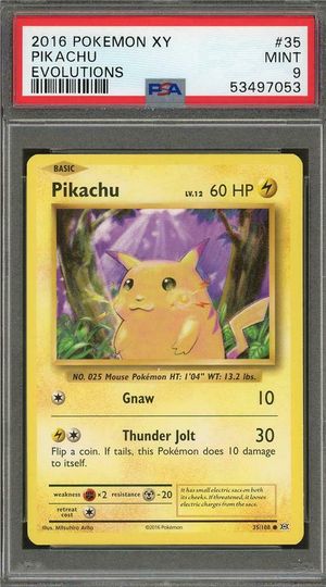 pikachu 35/108 Item Image
